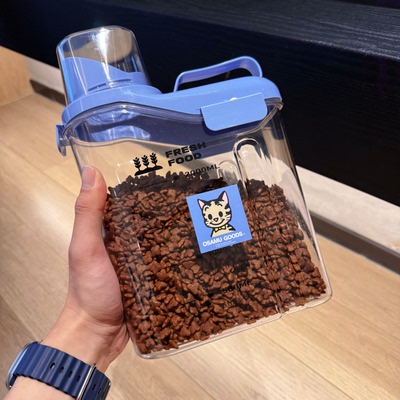 猫粮储存桶防潮宠物用品