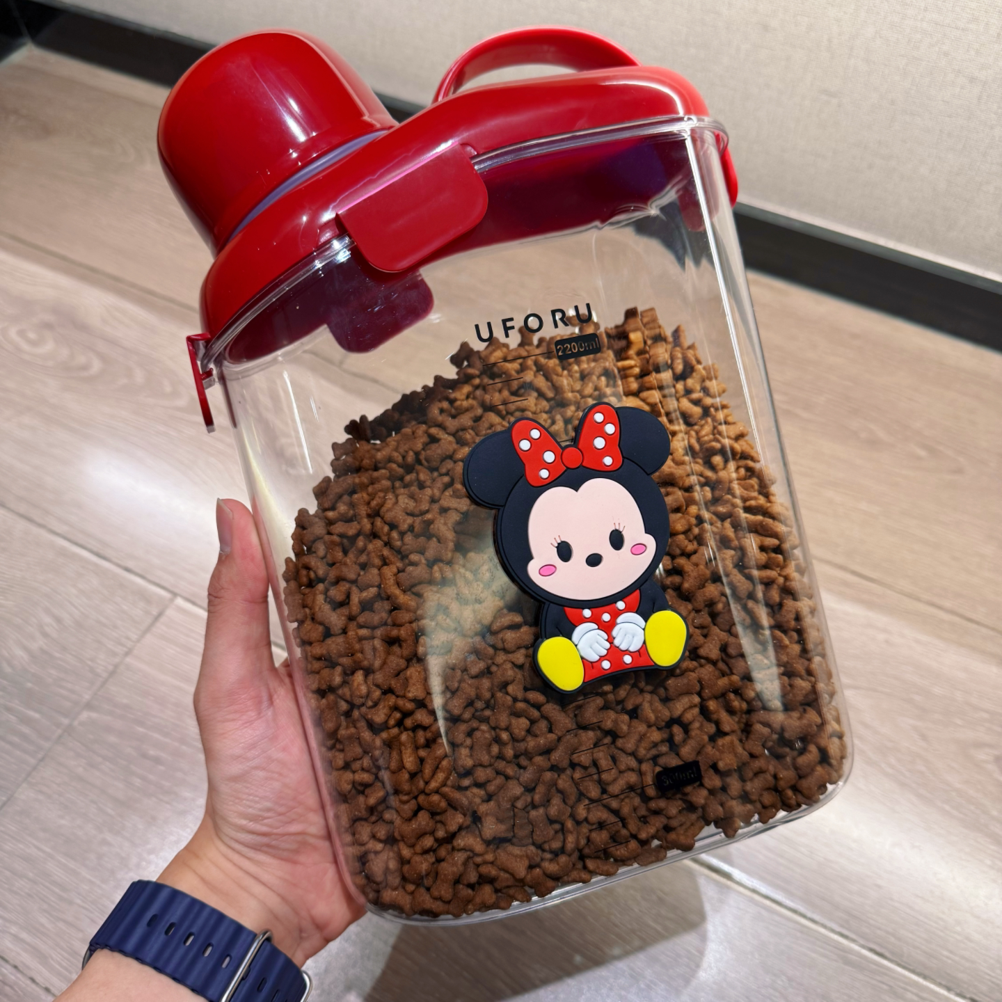 猫狗粮真空密封防潮储粮桶图片