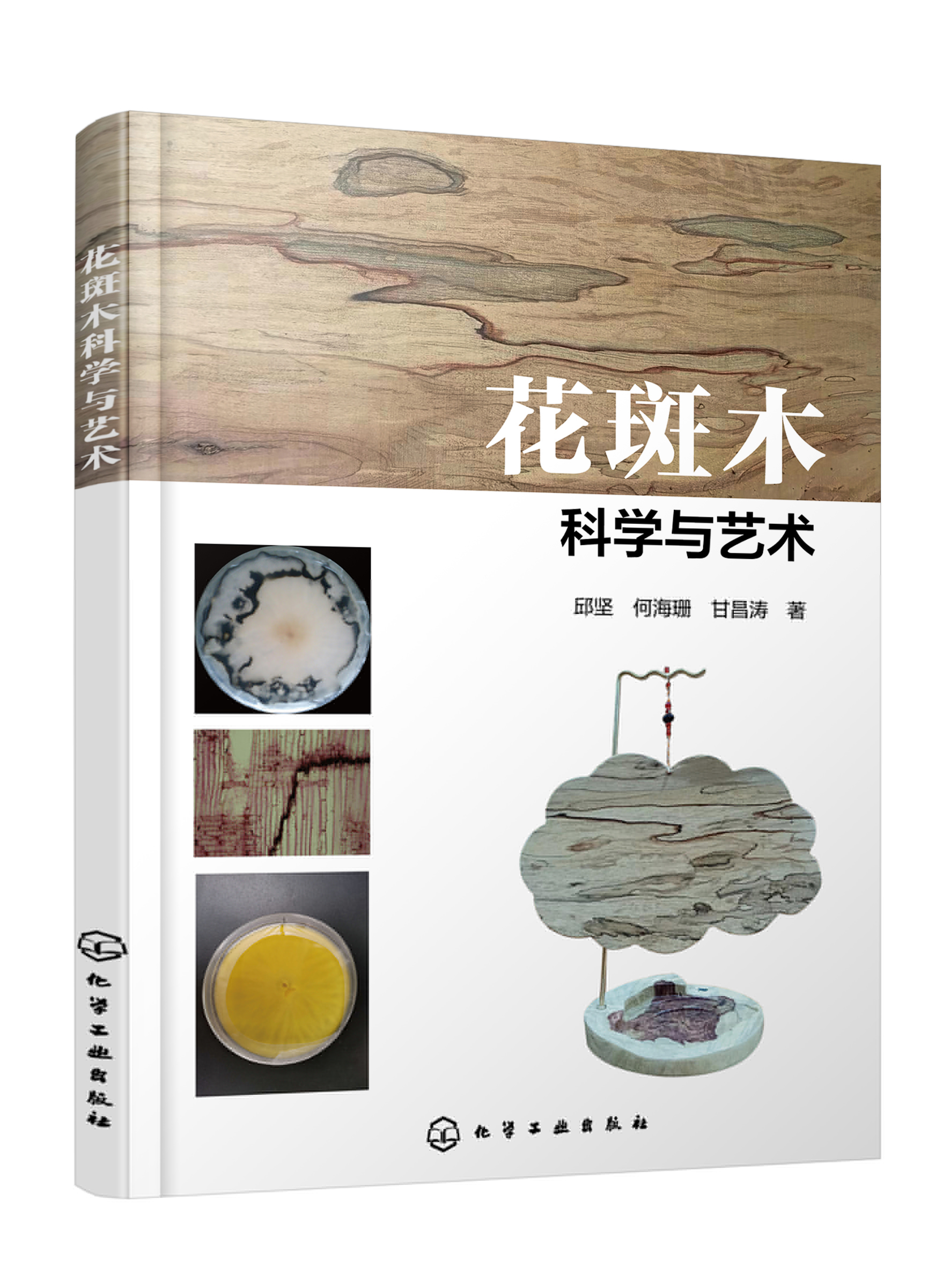 【正版包邮】花斑木科学与艺术9787122441126邱坚 何海