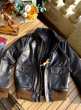 【VISVIM原版A2：大逃亡版立马不香了】柔化茶芯小幼马皮