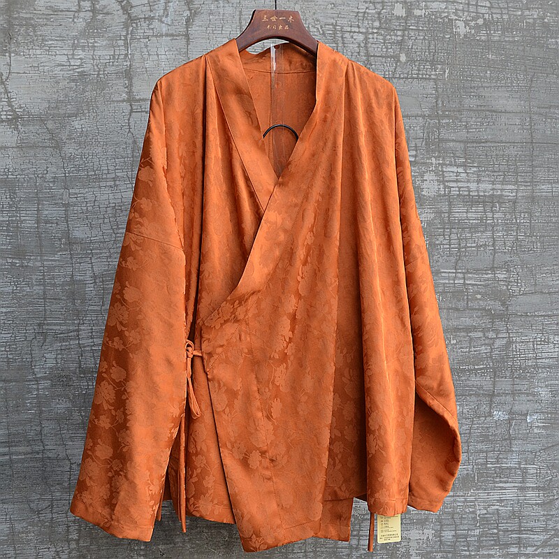 三世一木交领长袖汉服休闲宽松