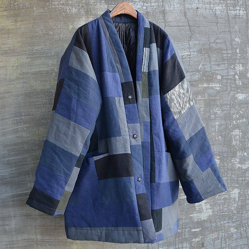 三世一木常规冬季两面穿中长棉服