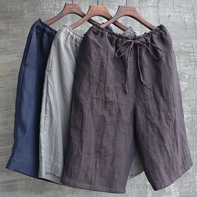 三世一米七分裤直筒裤时尚流行