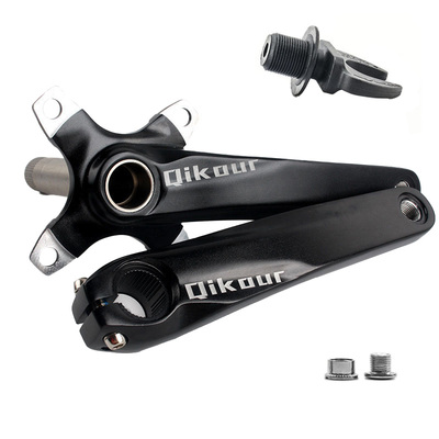 左右曲柄qikour山地车改装