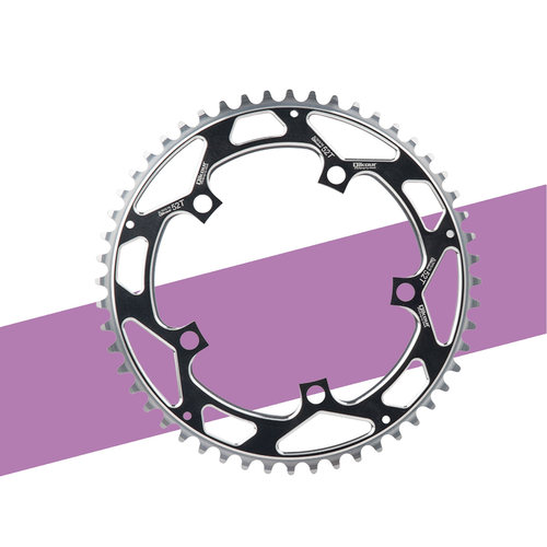 折叠车改装牙盘52t130bcd铝合金