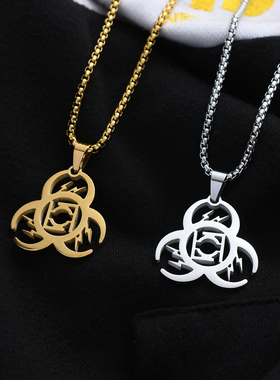 Clot X Fragment X Innersect三方联名潮牌陈冠希项链闪电自制款