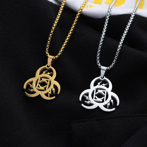 Clot X Fragment X Innersect三方联名潮牌陈冠希项链闪电自制款