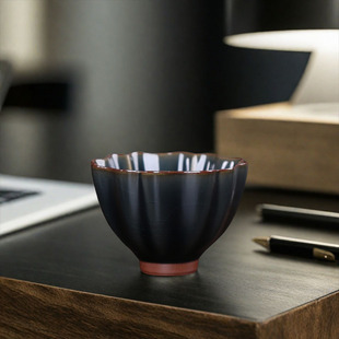 家用喝茶器茶具 瓷茶杯陶瓷小功夫杯子主人杯单杯个人专用高档套装