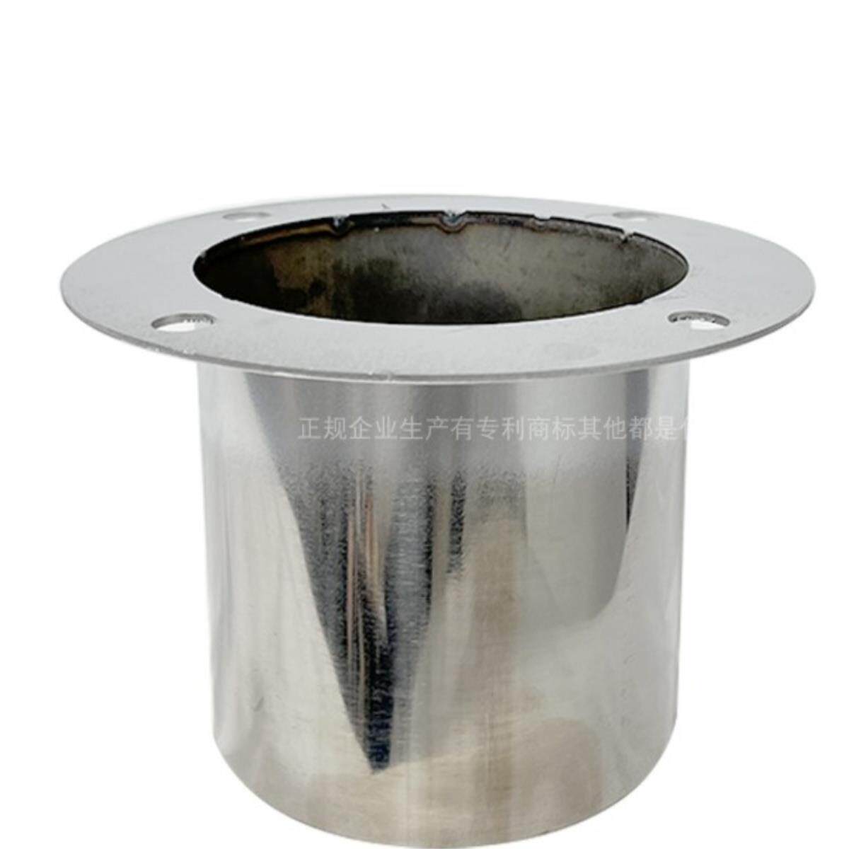 不锈钢风管圆形带法兰风口焊接管道接头风机连接件弯头法兰盘定制