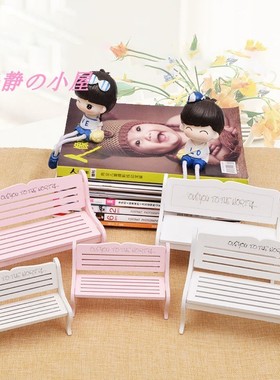 DOLLHOUSE小布娃娃屋配件diy微缩场景模型迷你仿真家具模型小椅子