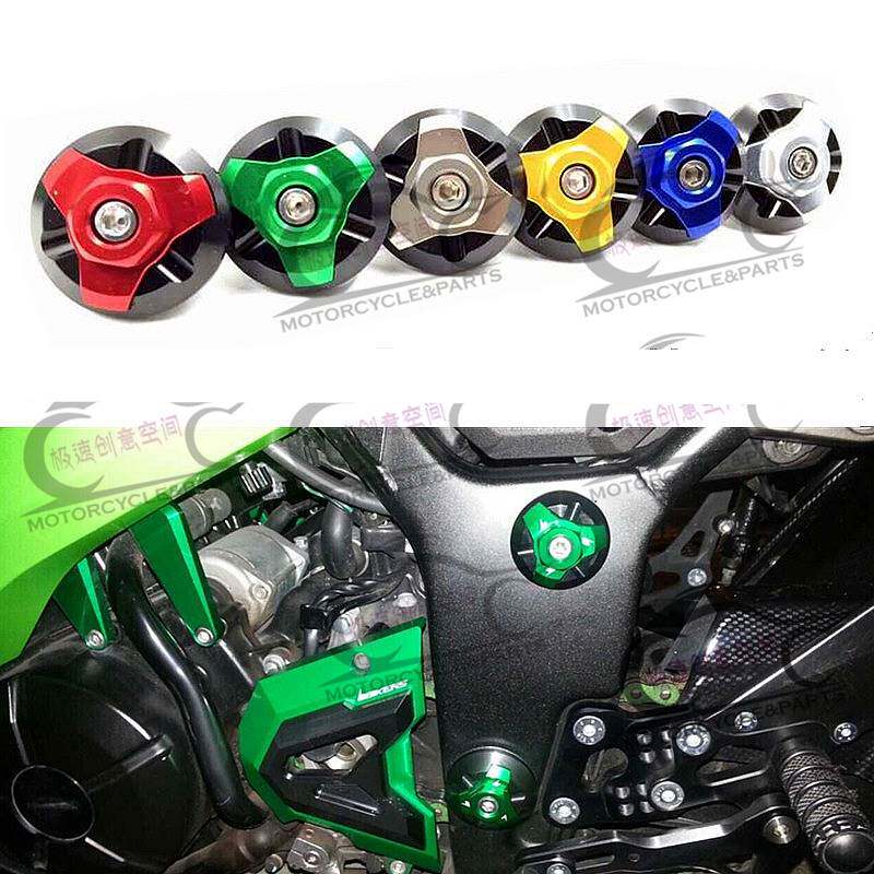 川崎 ninja250/300 z250sl z250 z300改装车身装饰螺丝帽 螺丝盖
