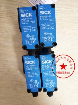 SICK施克光电开关传感器WE18-3P430 WS18-3D430正品现货