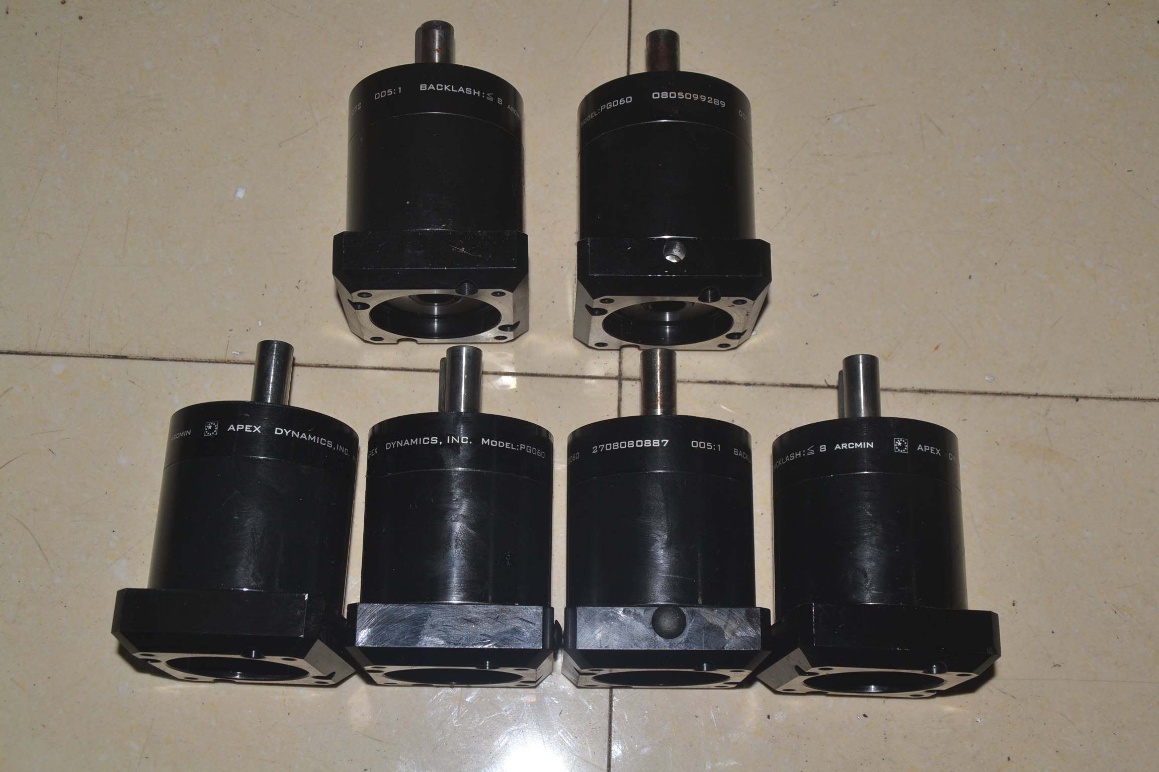 apex pg060 5:1 60伺服精密行星减速箱背隙backlash 8 arcmin