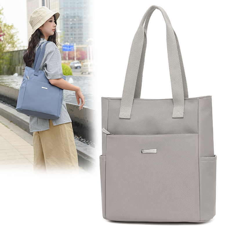 单肩女包简约韩版大容量托特包