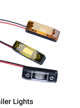 田宫1/14  拖头 泥头 卡车示宽灯 前脸 中网射灯 示廓灯 CBD-05