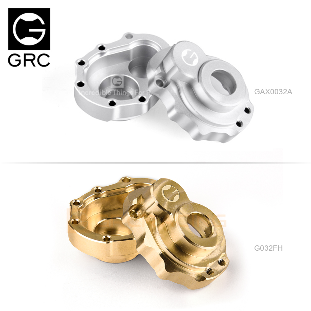 GRC TRX4 门桥齿轮箱盖 7075铝 门桥车桥金属升级件  #GAX0032A