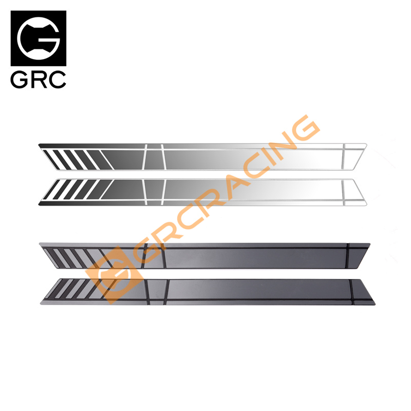 GRC TRX4/6 奔驰车门AMG金属装饰片 车壳不锈钢改装件 G160US/UG