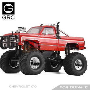 GRC TRX4M(T)雪弗兰K10立式排气一对(3D打印)底盘仿真改装#G181RP