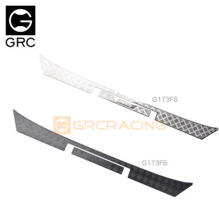 不锈钢保护竞技风格 GRC 牧马人车壳 饰片 G173F SCX6后杠防滑板装