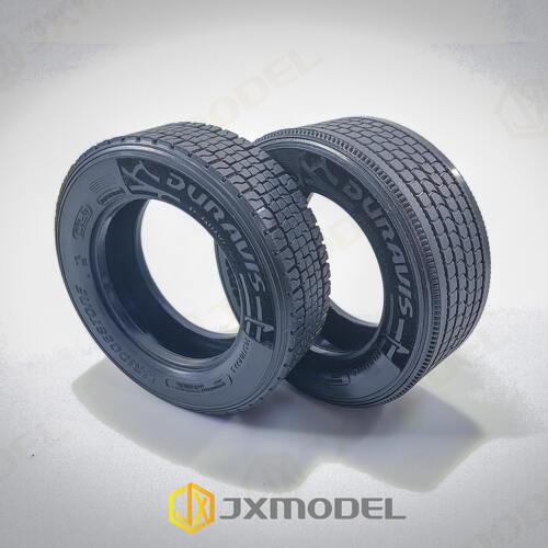 新款73mm小径轮胎-JXmodel- 1/14田宫标准欧卡宽/窄橡胶轮胎