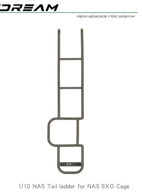 RCDream 1-10 NAS尾部梯子 RD90 RD110车壳NAS防滚架改装 #D1A7-1