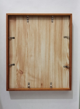 柚木实木圆面画框摆台挂墙客厅卧室书房办公室装饰画框相框油画框