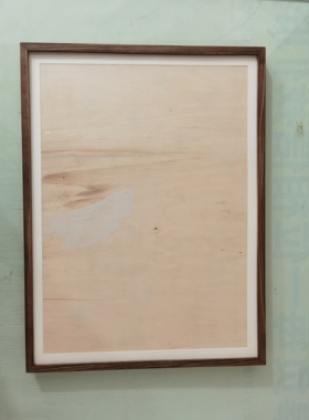 北美黑胡桃实木画框挂墙客厅卧室玄关书房餐厅办公室装饰挂画