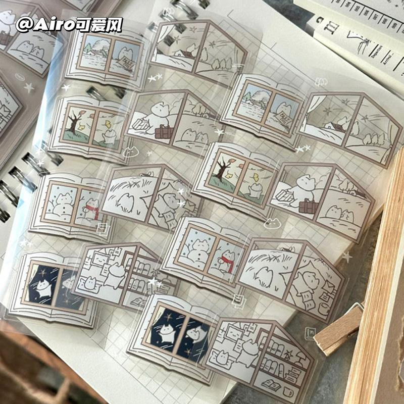 只售正品韩国mewmewbeam装饰贴纸