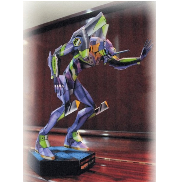 新世纪福音战士eva一号机立体纸模型diy手工制作儿童益智折纸玩具