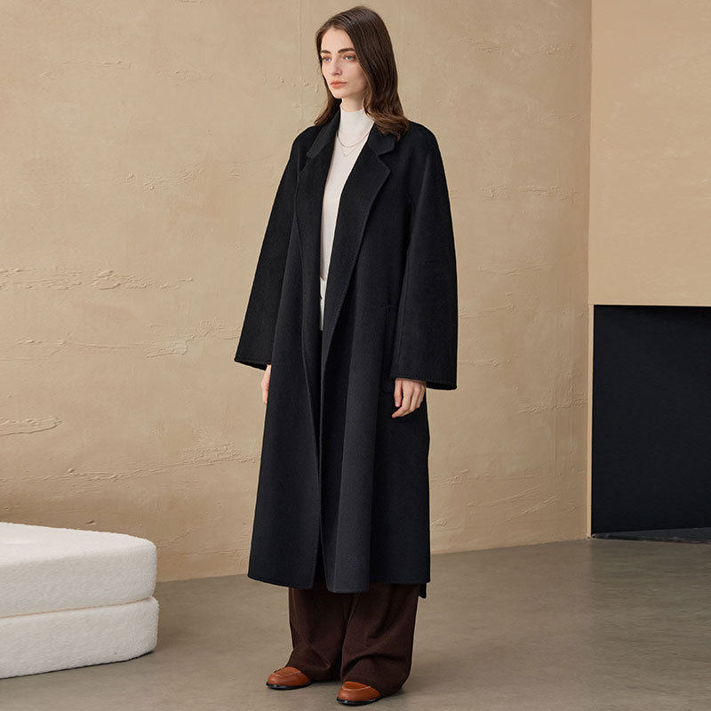 2025秋冬CEID大衣浴袍毛呢外套气质双面呢欧版女士毛呢经典大衣女,女装/女士精品,毛呢外套,淘宝优惠券,粉丝福利购,淘宝优惠卷