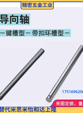 线性导向轴一端台阶内螺纹带扳手槽型SFPG SSFPG PSFPG PSSFPG