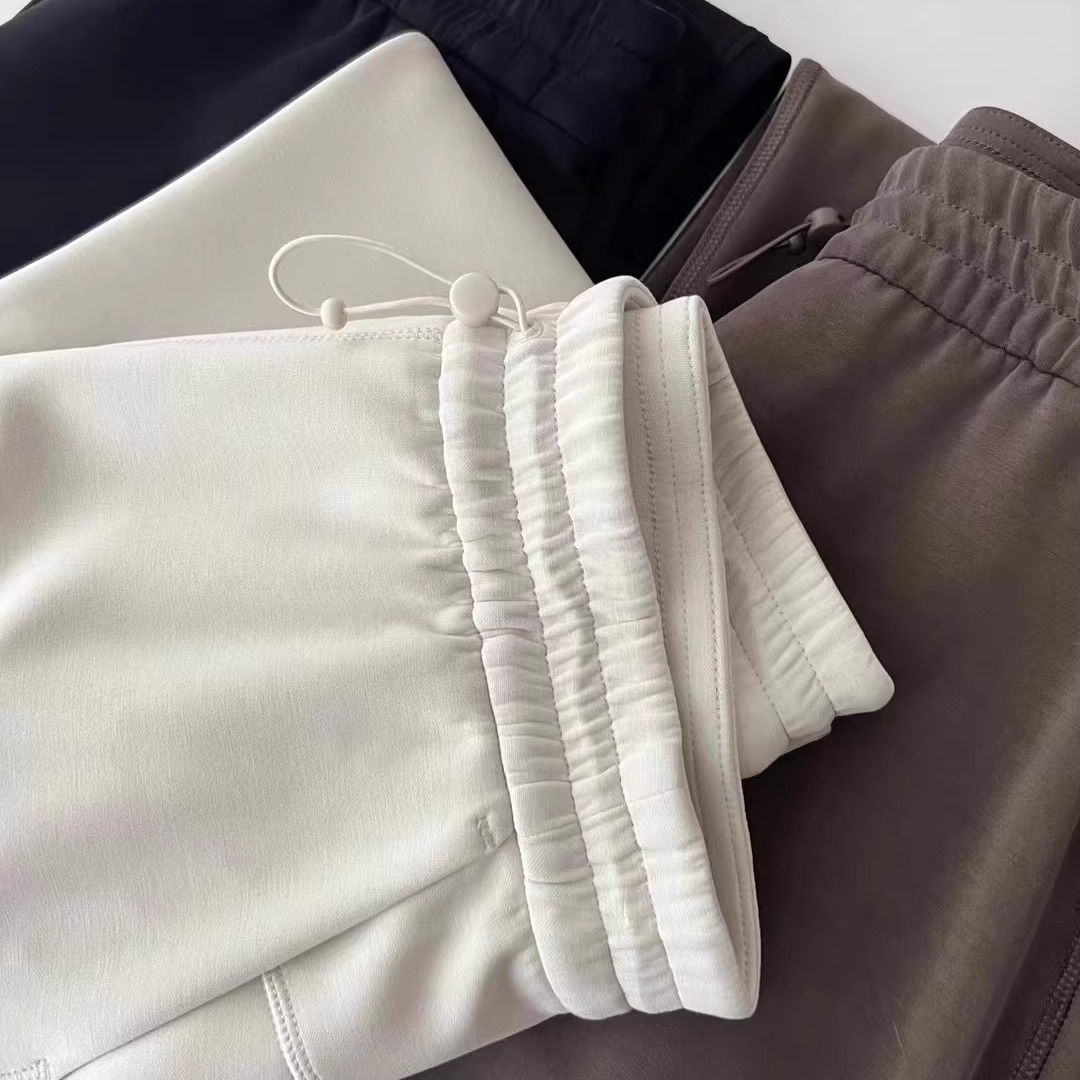 高腰运动休闲长裤百搭莫代尔