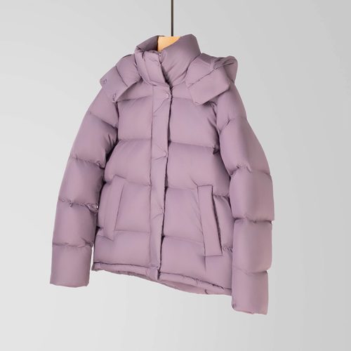 四格/五格90白鸭绒羽绒服连帽冬