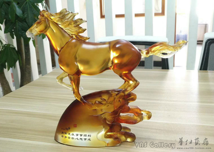 琉璃马到成功商务乔迁毕业礼物