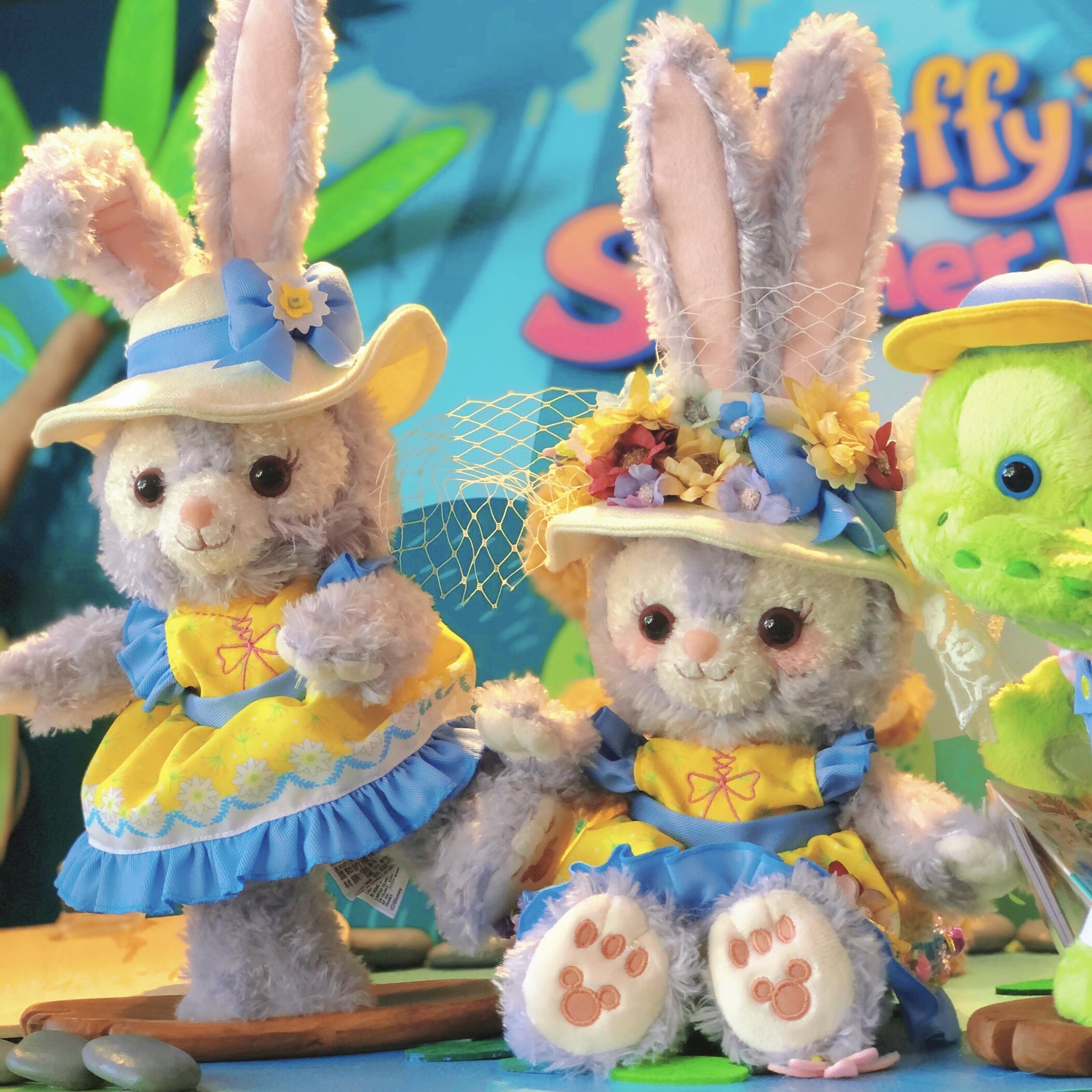 【展示】21夏日ss改造公仔上海迪士尼玩偶迪士尼达菲星黛露玫托尼