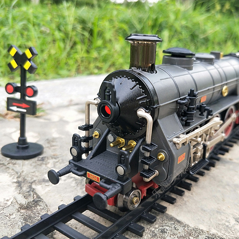 蒸汽火车模型合金火车轨道组合