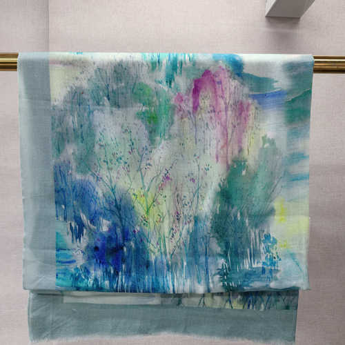 【琳琳粉丝专享】梦幻仙境100%绵羊毛气质款精致氛围感围巾M0012