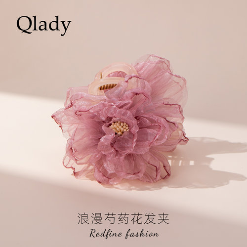 【新品】花朵春日小抓夹发夹女后脑勺2026新款女高级感发饰头饰