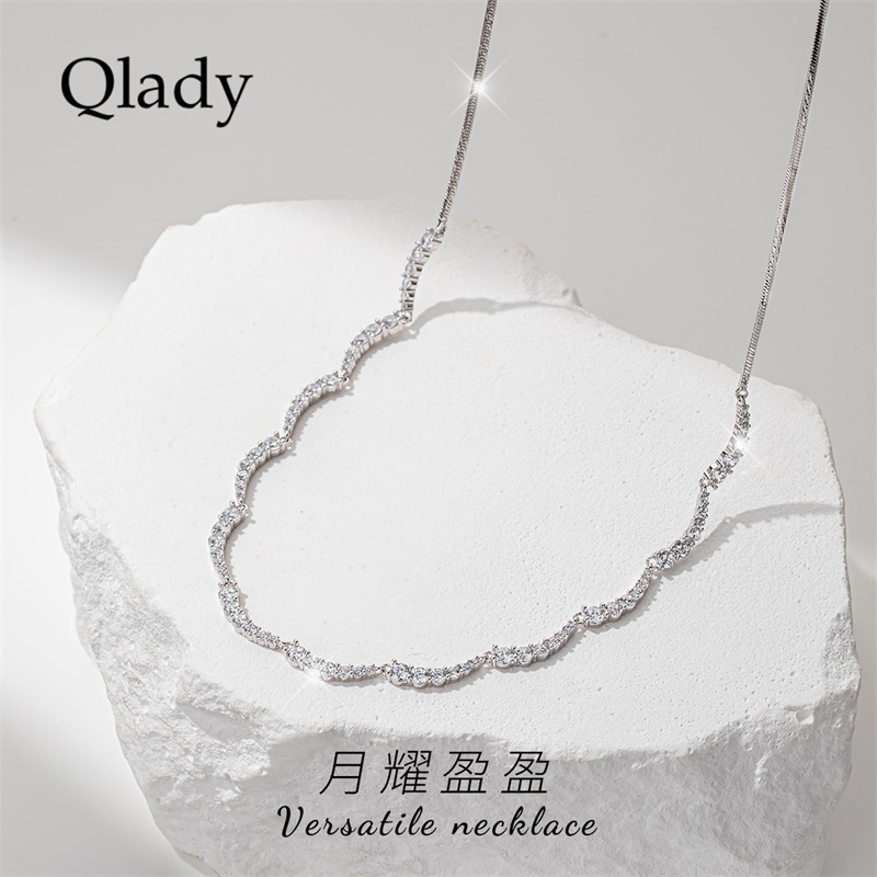 吊坠饰品女款项链2025新款锁骨链高级感轻奢小众颈链首饰配饰秋冬