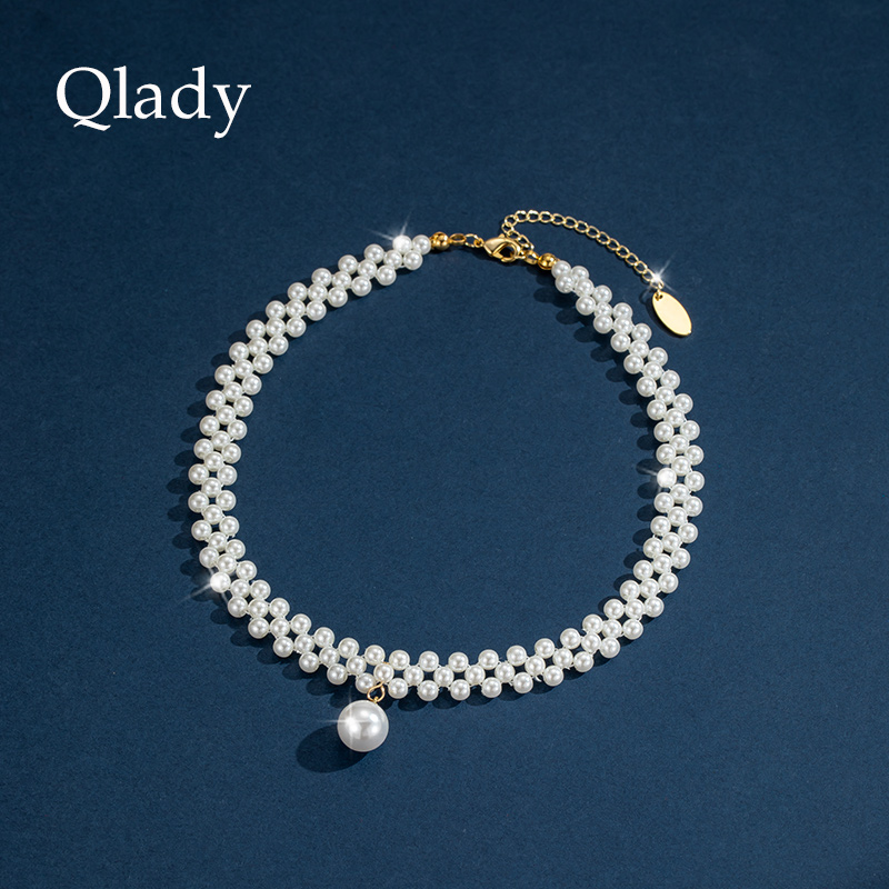 珍珠项链女款2024新款爆款