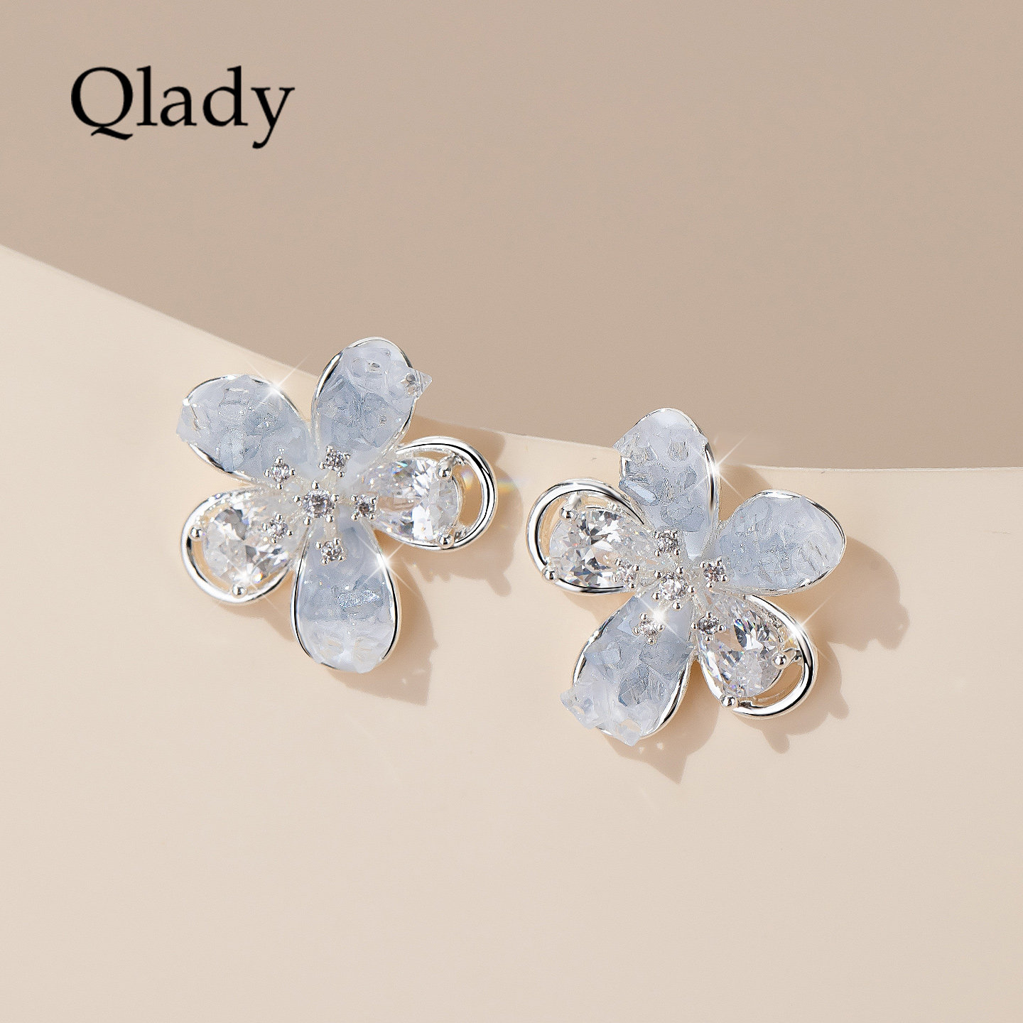 花朵纯银耳钉女2025新款爆款高级感轻奢气质独特漂亮巨好看耳环,饰品/流行首饰/时尚饰品新,耳钉,淘宝优惠券,粉丝福利购,淘宝优惠卷