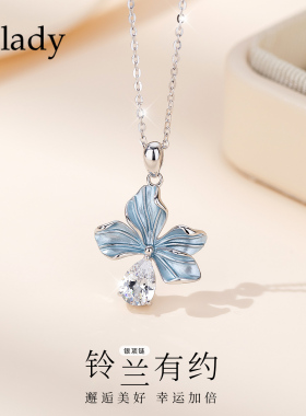 【新品】纯银项链女2025新高级感轻奢小众饰品吊坠锁骨链银饰配饰