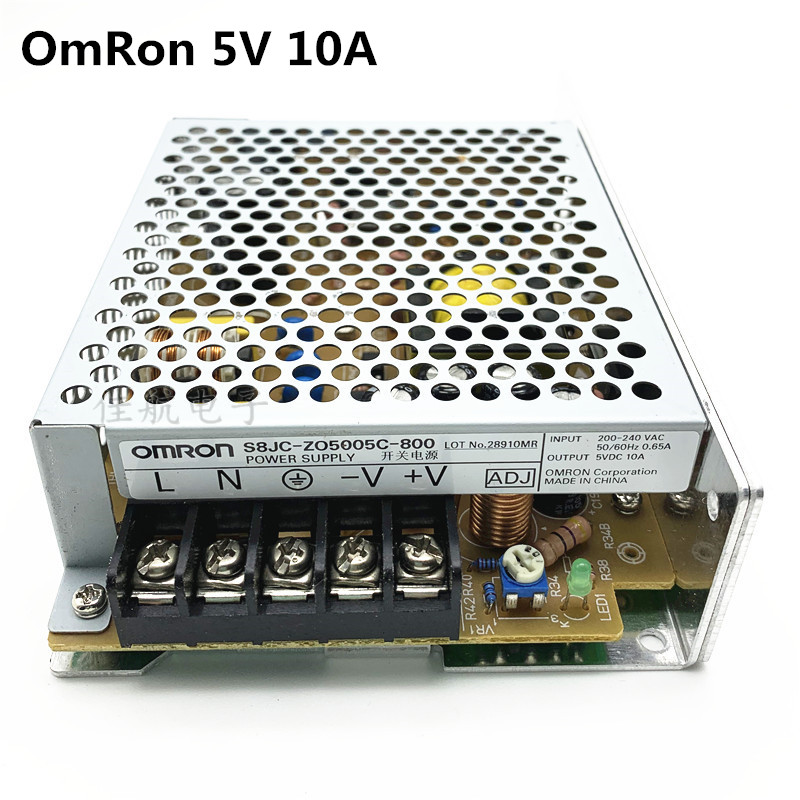 欧姆龙5V10A开关电源正品
