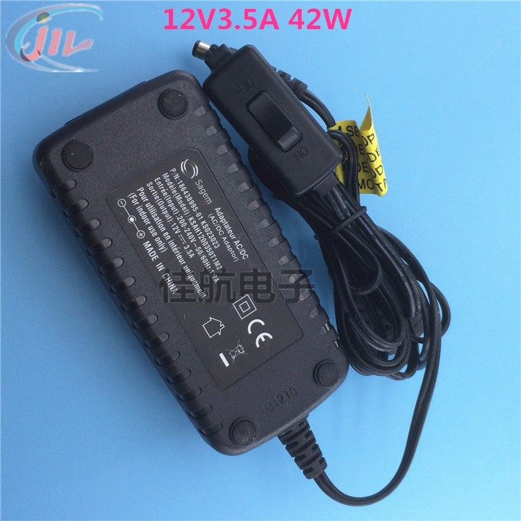 AOC联想液晶显示器屏12v3.5a电源适配器监控2A2.5A 3A带开关Samge