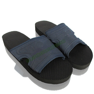 环保防静电鞋工作鞋EVA无尘防静电拖鞋男款女款 布面黑底泡沫拖鞋