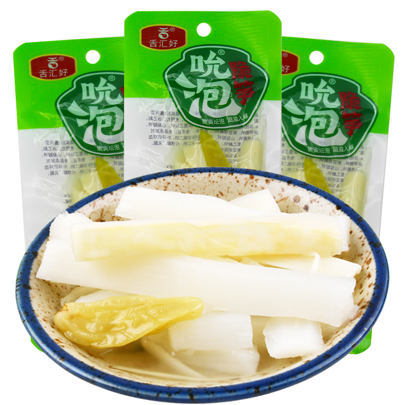 山椒脆笋笋片下饭菜休闲食品