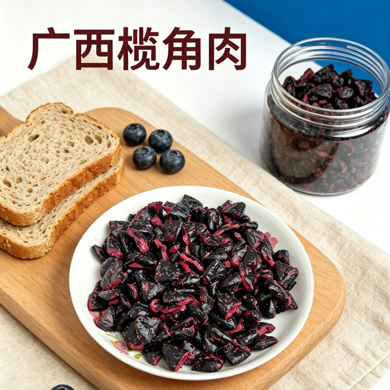 包邮 广西特产无核榄角肉500g瓶装 农家自制咸香下饭菜蒸鱼配菜