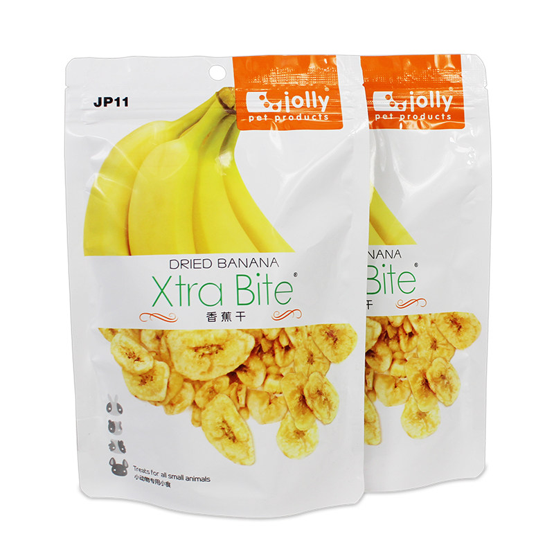 新品 JOLLY 祖莉 天然香蕉干 仓鼠龙猫兔兔天竺鼠 零食 JP11 120G