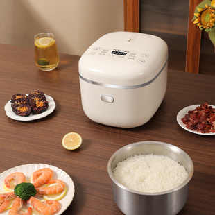 拓几0涂层家用智能电饭煲2L不锈钢内胆多功能预约煮饭煮粥电饭锅