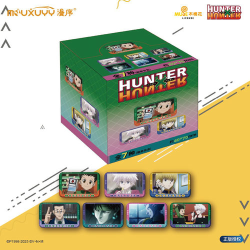 漫序全职猎人剧照方徽章盲盒动漫